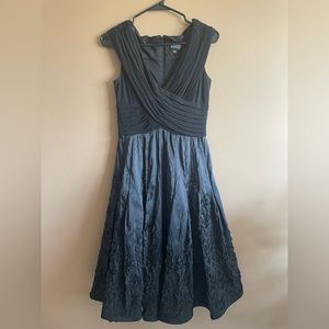 Black Adrianna Papell Evening Gown Size 6